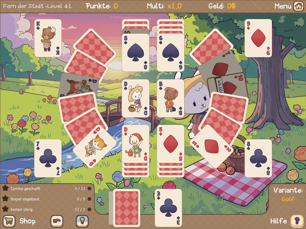 magnussoft® | Clover Town Cozy Solitaire