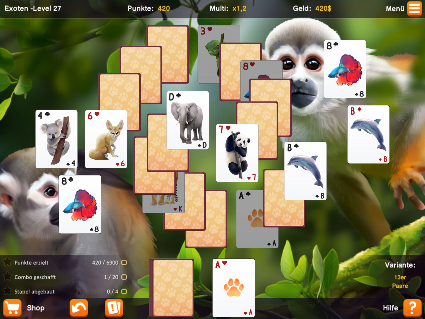 magnussoft® | Cute Animals Solitaire