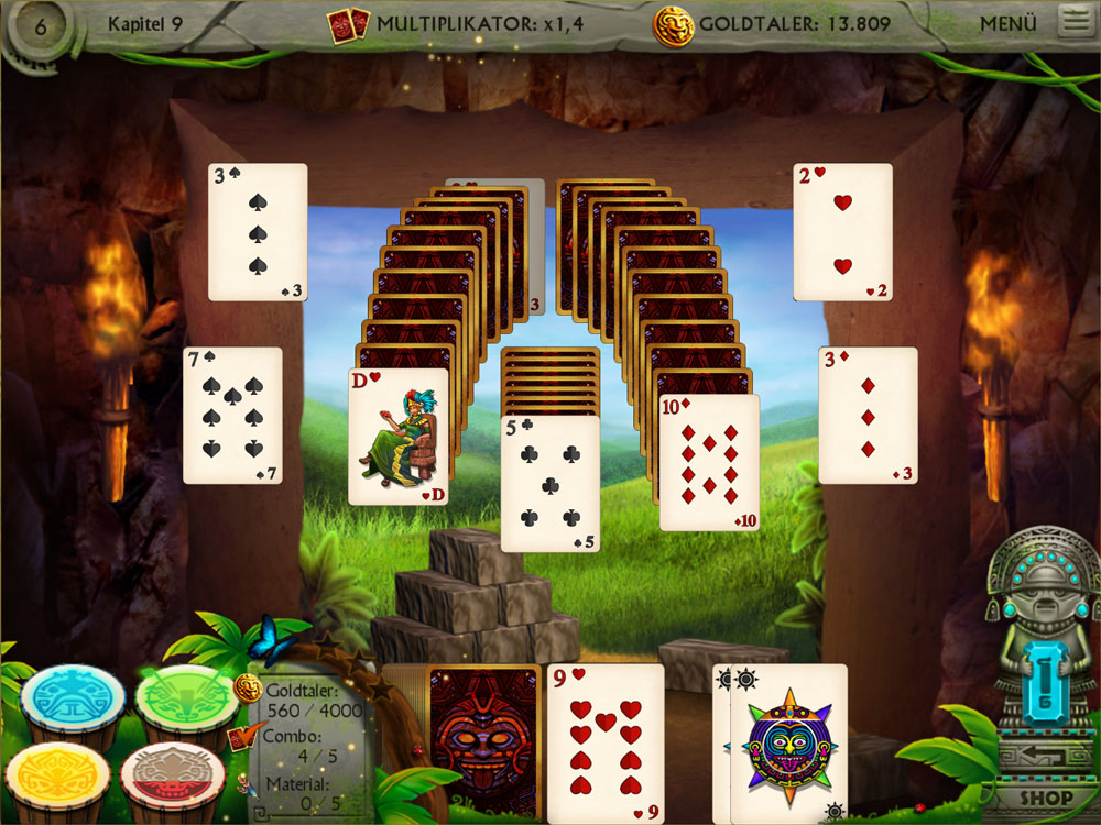 magnussoft® | Das Gold der Inkas Solitaire